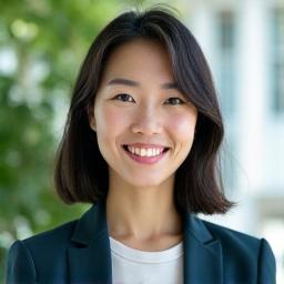 中村 美咲の肖像写真、親しみやすい雰囲気